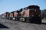 Stack train cruises east